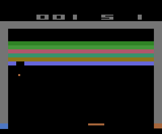 Breakout atari screenshot