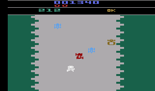 Bump 'n' Jump atari screenshot