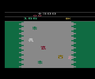 Bump 'n' Jump atari screenshot