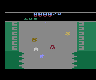 Bump 'n' Jump atari screenshot