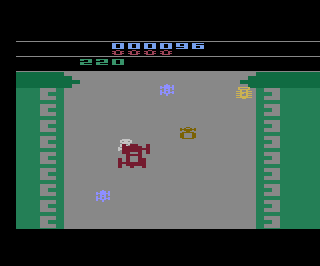 Bump 'n' Jump atari screenshot