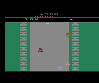Bump 'n' Jump atari screenshot