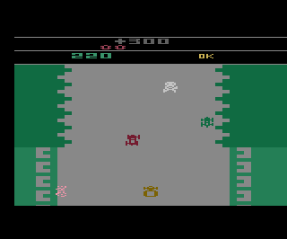 Bump 'n' Jump atari screenshot