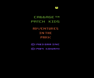 Cabbage Patch Kids - Adventures in the Park — screenshot 1