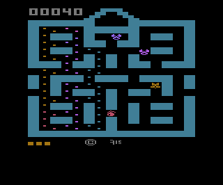 Cat Trax atari screenshot