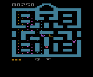 Cat Trax atari screenshot