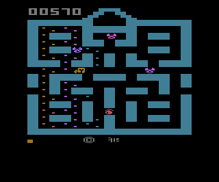 Cat Trax atari screenshot