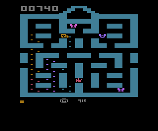 Cat Trax atari screenshot