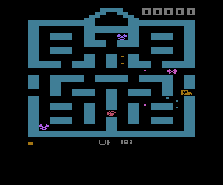 Cat Trax atari screenshot