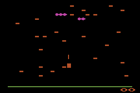 Centipede atari screenshot