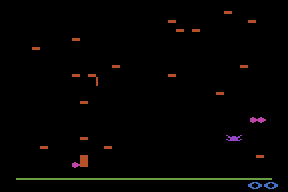 Centipede atari screenshot