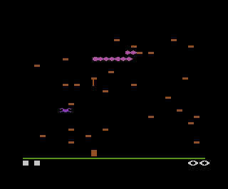 Centipede atari screenshot