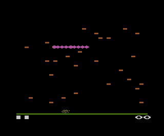 Centipede atari screenshot