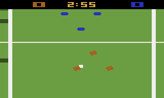 Pelé's Soccer atari screenshot