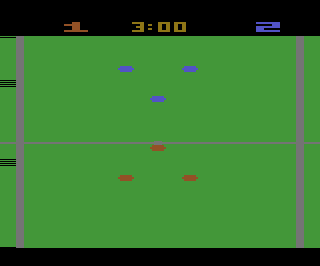 Pelé's Soccer atari screenshot
