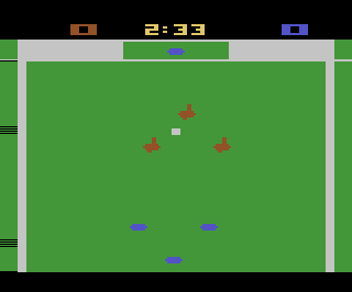 Championship Soccer atari screenshot