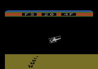 Choplifter atari screenshot