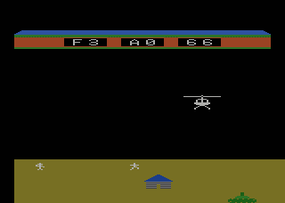 Choplifter atari screenshot