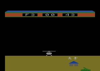 Choplifter atari screenshot