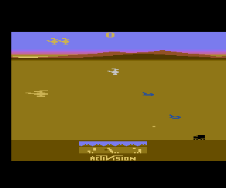 Chopper Command atari screenshot