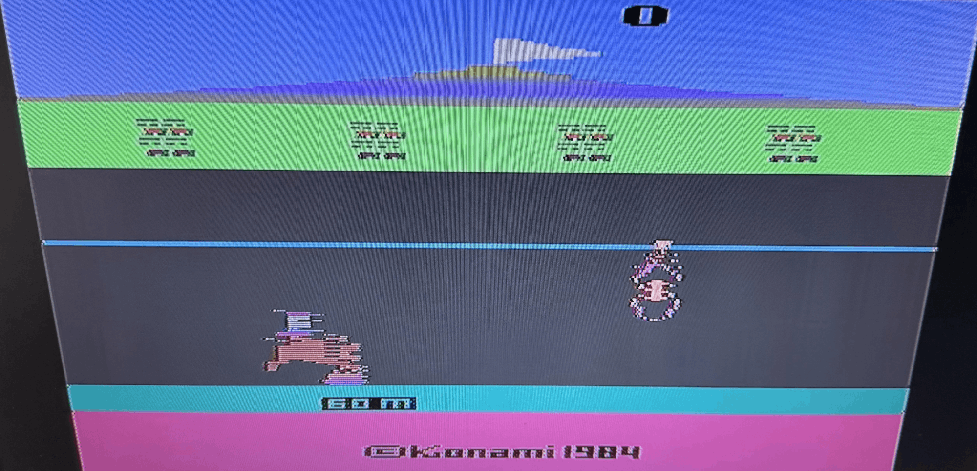 Circus Charlie atari screenshot