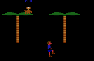 Coco Nuts atari screenshot