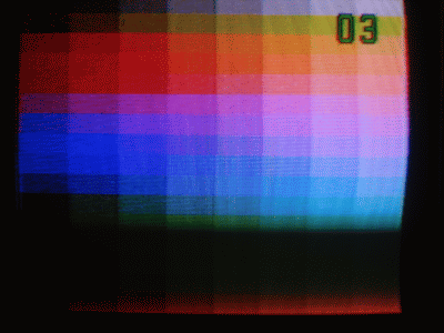 Color Bars atari screenshot