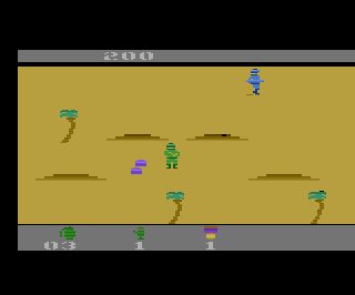 Commando atari screenshot