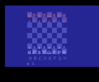Computer Chess atari screenshot