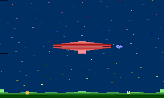 Cosmic Ark atari screenshot