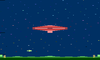 Cosmic Ark atari screenshot