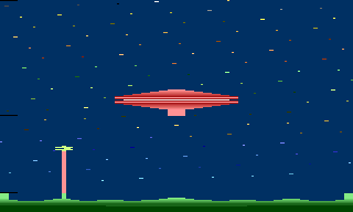 Cosmic Ark atari screenshot