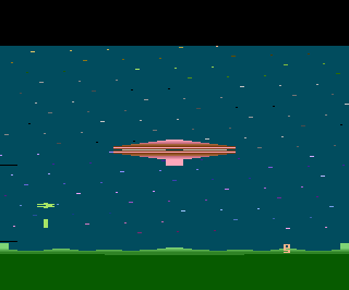 Cosmic Ark atari screenshot