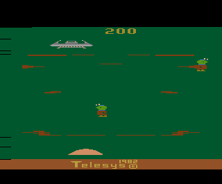 Cosmic Creeps atari screenshot
