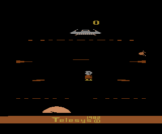 Cosmic Creeps atari screenshot