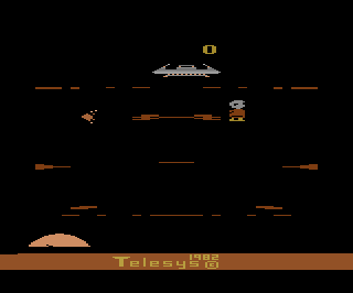 Cosmic Creeps atari screenshot