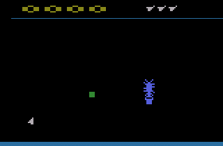 Cosmic Swarm atari screenshot