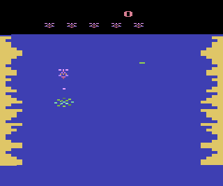 Cosmic War atari screenshot