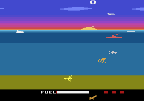 Crash Dive atari screenshot