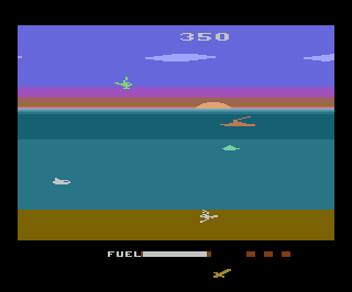 Crash Dive atari screenshot