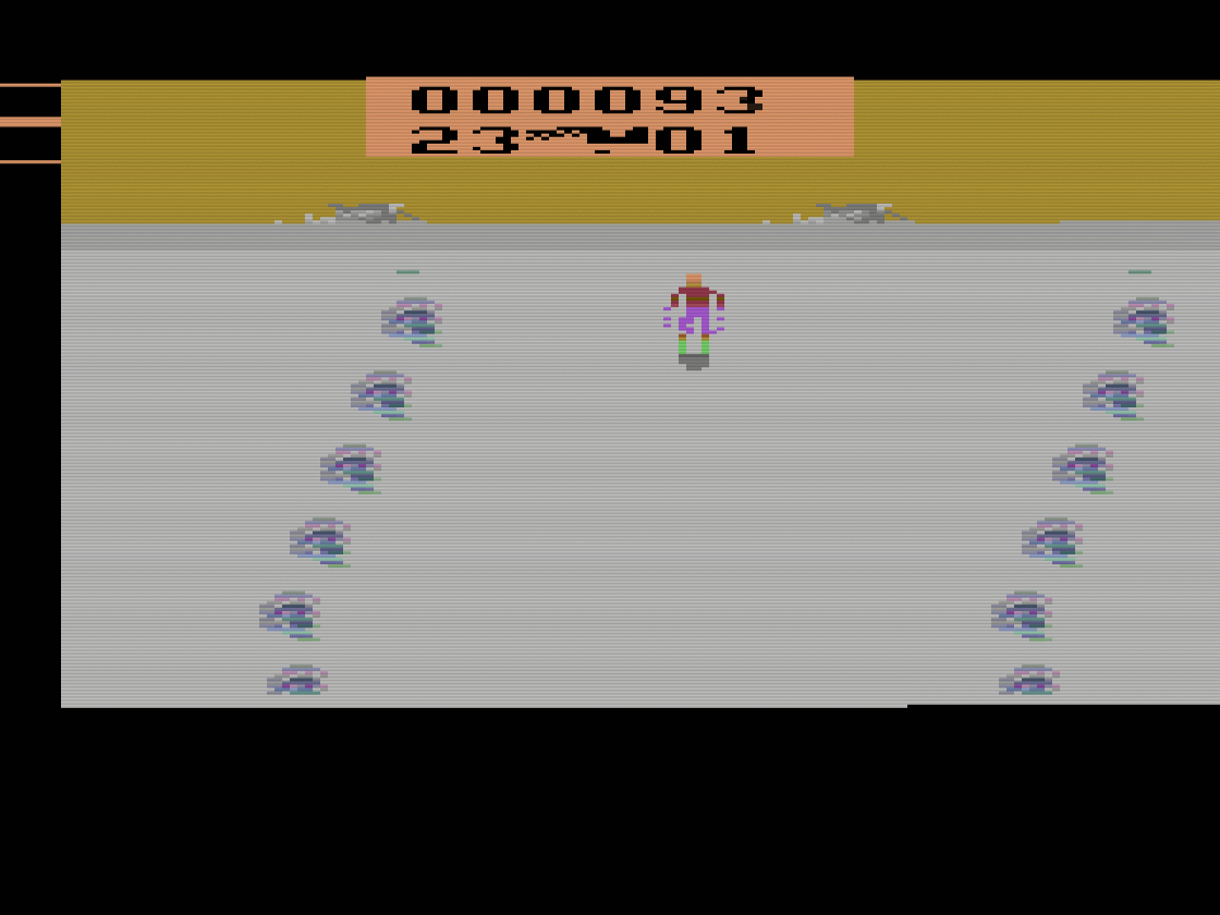Crazy Ski atari screenshot