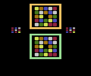 Cubicolor atari screenshot