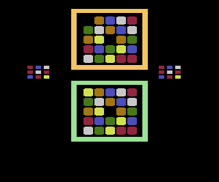 Cubicolor atari screenshot