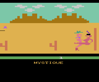 Custer's Revenge atari screenshot