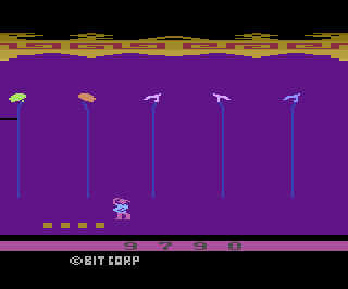 Dancing Plate atari screenshot