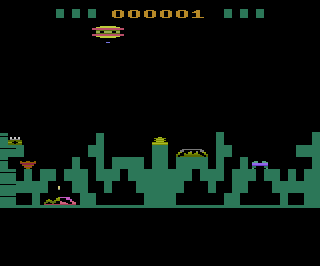 Video Game Cartridge DC-I - Assault / Z-Tack atari screenshot