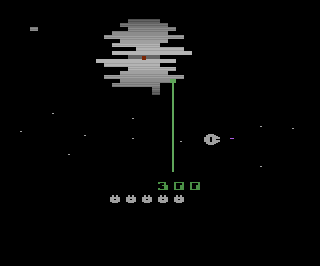 Star Wars - Return of the Jedi - Death Star Battle atari screenshot