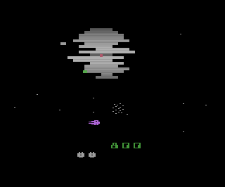 Star Wars - Return of the Jedi - Death Star Battle atari screenshot