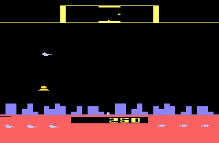 Defender atari screenshot