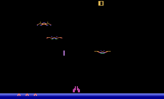 Demon Attack atari screenshot